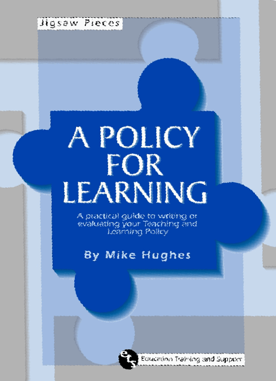 Buy Now - Mike Hughes ETS Education, Training, and Support - A Policy for Learning