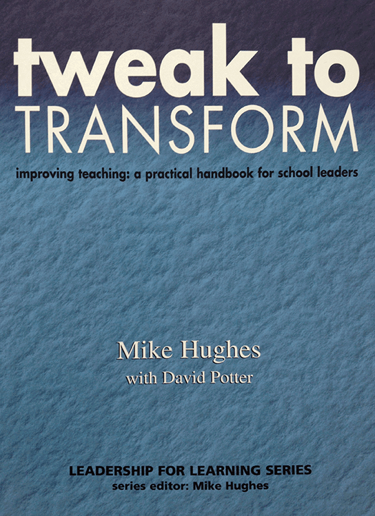 Mike Hughes ETS Education, Training, and Support - Tweak to Transform